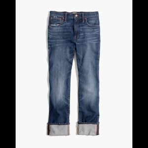 Madewell High Rise Slim Boyjean